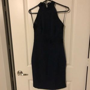 Navy Blue Cocktail Dress